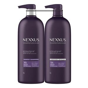 Nexxus Keraphix Shampoo & Conditioner Duo - Deep Plum